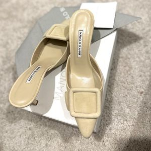 Manolo Blahnik "Maysale" Mules